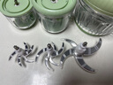 日本絞肉機(jī)家用全自動(dòng)多功能電動(dòng)蒜泥神器攪碎機(jī)輔食機(jī)嬰兒料理機(jī) 三件套裝(大+中+小) 2套刀 2.1L 曬單實(shí)拍圖