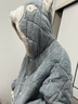富信康情侶睡衣冬季珊瑚絨三層夾棉加厚保暖男女士睡袍家居服可外穿套裝 YXE-96607 L -女【高160-165-重100-120】 曬單實(shí)拍圖