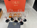 梵卡奇（FANKAQI）法國高端水晶鉆石紅酒杯醒酒器高腳杯套裝喬遷新婚生日禮物 【浪漫禮盒】白鉆勃艮第2只裝 600ml 曬單實拍圖