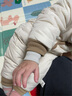 巴厘小豬男寶寶棉服秋冬裝夾棉加厚嬰兒連體衣紳士風(fēng)棉衣冬季小月齡外出服 奶白 80cm 曬單實(shí)拍圖