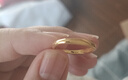 中國珠寶 SINO GEM莫比烏斯環(huán)黃金戒指男女款足金情侶對戒紀念日生日禮物送女友老婆 足金戒指+品牌禮盒 女戒【約3g】 曬單實(shí)拍圖