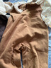 巴厘小豬（BALIPIG）女寶寶周歲禮服秋季連體衣公主風(fēng)哈衣可愛(ài)娃娃領(lǐng)秋裝 黃色碎花 100cm 曬單實(shí)拍圖