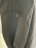 花花公子西服套裝男休閑韓版商務(wù)職業(yè)正裝三件套修身結婚伴郎新郎西裝外套 黑色兩扣西服+領(lǐng)帶 2XL 曬單實(shí)拍圖