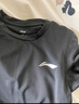 李寧（LI-NING）運動(dòng)套裝男士秋冬跑步緊身速干衣健身服籃球羽毛球高彈訓練服打底 曬單實(shí)拍圖