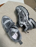 TOOMANYSHOES【明星同款】漩渦中心老爹鞋銀色夏季透氣休閑鞋情侶厚底增高女鞋 銀灰色 39 曬單實(shí)拍圖