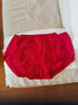 春織加厚內褲女本命年內衣中老年短褲純棉馬年大紅三角褲棉質(zhì)紅色內褲 【加厚女款】大紅+大紅 4XL  (3尺-3尺6) 曬單實(shí)拍圖