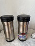 膳魔師（THERMOS）保溫杯泡茶杯水杯自帶原裝杯套不銹鋼杯子帶茶漏JML-371F 330ml黑色-BK 曬單實(shí)拍圖