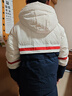 鴨鴨（YAYA）兒童羽絨服男童女童中長款2024新款洋氣中大童加厚冬季裝童裝SE 藏青 160 曬單實拍圖