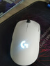羅技（G）GPW4代無(wú)線(xiàn)游戲鼠標gpw4代朱雀gpw4代鷹眼輕量化人體工程學(xué)狗屁王 GPW4代（朱雀）珍珠白 曬單實(shí)拍圖