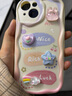 唯諾思（wenose） 適用蘋(píng)果15手機殼iphone15保護套全包防摔男女款創(chuàng  )意保護殼油紋立體公仔+鏈條 曬單實(shí)拍圖