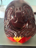木魚(yú)法器實(shí)木木魚(yú)敲打聲音清脆佛具用品紫檀木打擊樂(lè )器家用供佛寺廟靜心 3.5寸香樟木木魚(yú) 曬單實(shí)拍圖