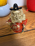 銅掌柜鐘馗擺件黃銅天師福神鐘馗賜福小號銅像家居桌面裝飾工藝品 小號彩繪《天師伏魔》高10.3cm 曬單實(shí)拍圖