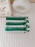 皓梵潔理發(fā)圍布不粘發(fā)理發(fā)店布發(fā)廊專(zhuān)用男士美發(fā)披肩成人剪頭染發(fā)用圍裙 【綠色條紋】理發(fā)圍布 尺寸（160×140cm） 曬單實(shí)拍圖