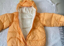 巴拉巴拉童裝兒童羽絨服寶寶2025新款冬季嬰兒輕薄外套男童女童上衣反季萌 黃色蜜蜂 80 （充絨量33g） 曬單實拍圖
