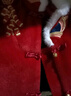 班喜迪男童套裝冬裝兒童國風(fēng)唐裝新年裝周歲寶寶禮服冬季喜慶過年拜年服 紅色 90 cm 曬單實(shí)拍圖