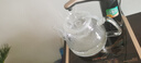 金灶（KAMJOVE）電磁爐專(zhuān)用噴淋式玻璃茶壺 過(guò)濾內膽茶道燒水泡花茶壺配件壺A-150 【噴淋煮茶 耐熱玻璃】 1L 曬單實(shí)拍圖