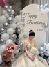 花羽夢(mèng)18歲成人禮裝飾網(wǎng)紅直播間場(chǎng)景布置女友生日kt板定制氣球裝扮套餐 成人KT板生日套餐A【定制款】 曬單實(shí)拍圖
