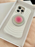 CASETIFY 純色波漾手機(jī)殼 MagSafe兼容 硅膠手機(jī)殼 適用于蘋(píng)果iPhone16/15 Plus/Pro/Max手機(jī)保護(hù)殼 青山玉Magsafe iPhone 15 Pro 曬單實(shí)拍圖