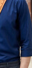 雅戈爾 襯衫男士 2024四季青年男輕商務(wù)長袖襯衫 GLDP16384FJA 深藍 42 曬單實拍圖