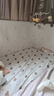 DaleBack嬰兒床床笠床單純棉a類(lèi)母嬰級拼接床兒童幼兒園寶寶全棉床罩蓋 【A類(lèi)親膚純棉  加厚長(cháng)絨棉 吸濕透氣】古堡飛象 141*65cm 曬單實(shí)拍圖