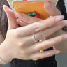 YaoYiZun枝芽純銀戒指女送女朋友禮物輕奢小眾設(shè)計(jì)高級(jí)感食指生日禮物 S925純銀戒指【開口可調(diào)節(jié)】 曬單實(shí)拍圖