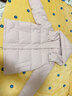 雅鹿短款羽絨服2025新款冬季純色百搭可拆卸帽面包服小個(gè)子冬裝外套 奶昔粉 【滿(mǎn)背石墨烯 科技蓄熱】 L (165) 建議120-135斤 曬單實(shí)拍圖