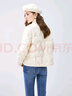 秋水伊人秋水伊人簡(jiǎn)約通勤短款羽絨服年冬季新款女裝休閑百搭氣質(zhì)外套 淺米 S 曬單實(shí)拍圖