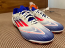 阿迪達斯 （adidas）f50足球鞋男 25夏季新款青少年成人中端人草實戰(zhàn)防滑AG短釘足球鞋 【建議拍大一碼】霓虹流光 F50特供版大底 42.5 建議拍大一碼 曬單實拍圖