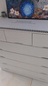 魯菏鑫森斗柜 實(shí)木五斗柜簡(jiǎn)約實(shí)木儲物柜臥室抽屜柜客廳收納柜子 白色寬七斗【經(jīng)典款】 曬單實(shí)拍圖