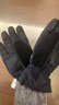 探路者（TOREAD）滑雪手套 24秋冬男女通用防風(fēng)防寒保暖手套TELLCM90725黑色L 曬單實(shí)拍圖
