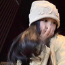麓格立帽子女堆堆帽 秋冬季套頭冷帽保暖針織帽大頭圍包頭帽防風毛線帽 奶杏米-LUCK- 曬單實拍圖