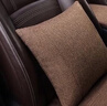 尼羅河（NILE）汽車(chē)座墊蕎麥殼亞麻四季墊2025款秋冬季透氣座墊座套四季通用 A款摩卡棕【蕎麥殼四季墊】 尼羅河（NILE）-四季墊 曬單實(shí)拍圖