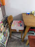 槿屹兒童增高墊餐椅加厚屁股墊夏季透氣小學生吃飯學習寶寶幼兒園椅墊 粉語夏淺【厚款-厚度10CM】 40cm*40cm 曬單實拍圖