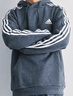 adidas休閑加絨加厚連帽衛(wèi)衣套頭衫男裝阿迪達(dá)斯官方輕運(yùn)動(dòng)   深麻灰   M 曬單實(shí)拍圖