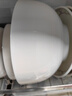 友來福陶瓷帶蓋湯碗圓形湯盆多人大容量純白家用酒店餐具大號品鍋面碗 2只裝-6英寸黑邊面碗 曬單實拍圖