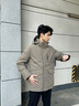 Scofield【鵝絨】男士24年冬季新款連帽休閑保暖廓形防風(fēng)羽絨服 深卡其色 XL (180) 曬單實拍圖