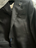 威可多（VICUTU）男士潮流西裝上衣舒適親膚商務(wù)通勤休閑百搭深藍色西服175/100C 曬單實(shí)拍圖