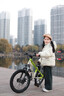 阿捷利特A11兒童自行車(chē)兒童鋁合金超輕自行車(chē)6-12歲自行車(chē)18寸學(xué)生自行車(chē) 【A11-18寸/拉絲銀】 鋁合金車(chē)身+前后V剎+皮帶傳動(dòng) 曬單實(shí)拍圖