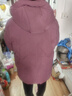 雅鹿奶奶冬裝羽絨服女復古盤(pán)扣60歲70老人冬季衣服中老年媽媽外套 1890豆沙紫厚款 5XL 推薦160-175斤 曬單實(shí)拍圖