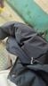 羅蒙（ROMON）可卸連帽男士棉服中長(cháng)款2025冬季新款加絨保暖棉衣外套爸爸裝棉襖 藏青 2XL (建議體重130-145斤) 曬單實(shí)拍圖