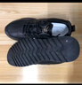 EXUELING鞋子男鞋春季新款運(yùn)動(dòng)黑色板鞋廚師廚房工作防水防滑休閑勞保潮鞋 黑色 44 (270mm) 曬單實(shí)拍圖