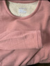 莫代爾保暖內衣女士秋衣秋褲套裝蠶絲羊毛秋冬季打底衫加絨加厚保暖衣XL 曬單實(shí)拍圖