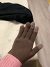 蕉內（Bananain）熱皮5系男女同款保暖手套觸屏戶(hù)外騎行運動(dòng)加厚線(xiàn)手套秋冬新品 馬鞍棕 L 1雙 曬單實(shí)拍圖