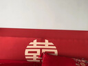 睿爸結婚喜慶床頭罩套新婚臥室床頭紅色裝飾全包遮丑罩通用軟包防塵套 囍氣洋洋 彈力布 180cm【適合170-190cm床頭使用】 曬單實(shí)拍圖