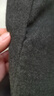皮爾卡丹（pierre cardin）2024秋冬新款毛呢大衣女短款氣質(zhì)高級感外套小個子大碼中年媽媽 B1779-碳灰色 L 【建議95-110斤】 曬單實拍圖