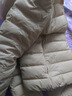 特步（XTEP）兒童童裝男女童通碼親膚零壓力輕暖連帽羽絨服 深?yuàn)W藍(lán) 150cm 曬單實(shí)拍圖