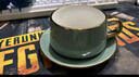 英格麗（INGRI）輕奢高檔客廳整套茶具陶瓷杯子大容量玻璃泡茶壺教師節禮物送老師 淺綠1.1+底座A+4杯碟+杯架+托盤(pán) 曬單實(shí)拍圖