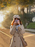 派吉鯊感風(fēng)衣外套女中長款2025年春秋新款大衣chic英倫風(fēng) 黑色 S 80-100 曬單實(shí)拍圖