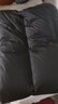 波司登（BOSIDENG）【反季】冬季極寒羽絨服鵝絨于適同款男女情侶款短款大毛領外套 冰川灰8235【藍灰色調(diào)】 冰川灰 L 170/92A 體重約130-150斤 曬單實拍圖
