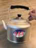 鋁水壺特厚老式燒水壺家用茶水壺大容量柴胡壺煤爐水壺煤炭厚鋁壺 18cm加厚鋁壺(偏小4斤水) 0ml 曬單實(shí)拍圖